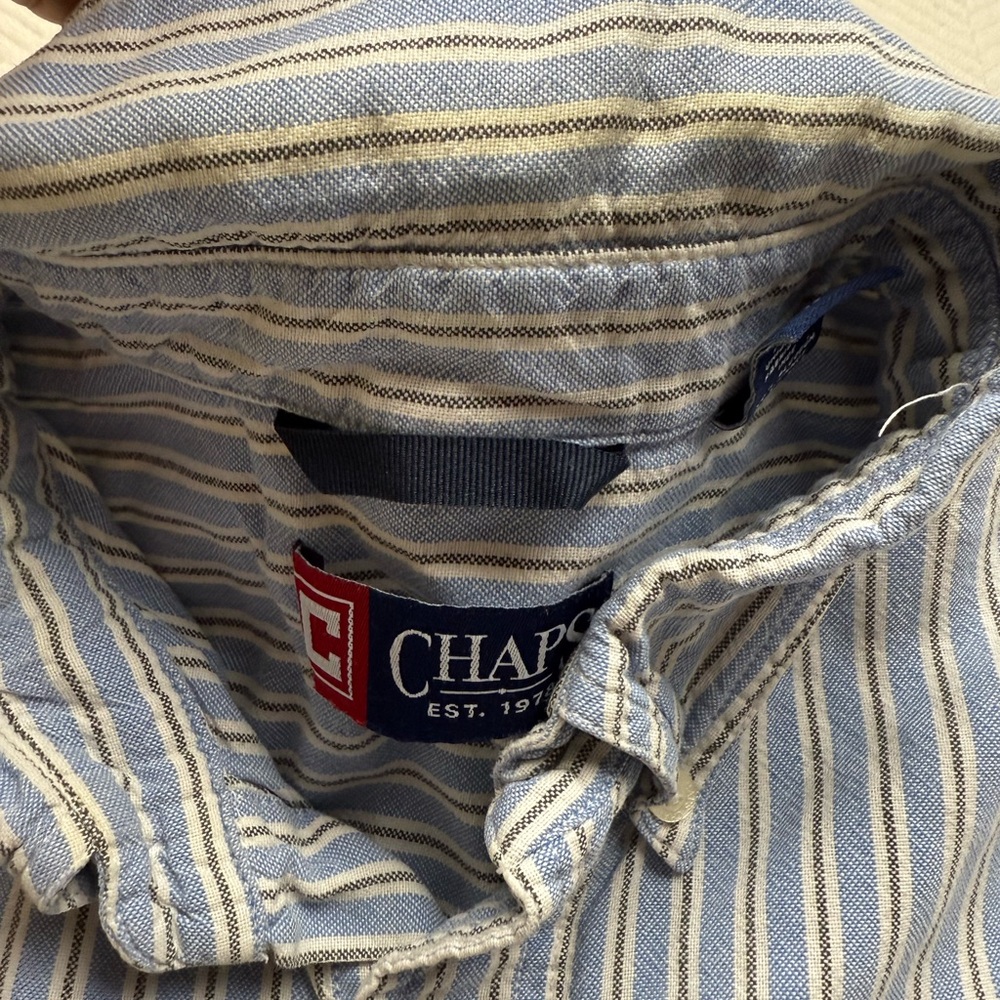 Chaps striped button down - Picture 5 of 7